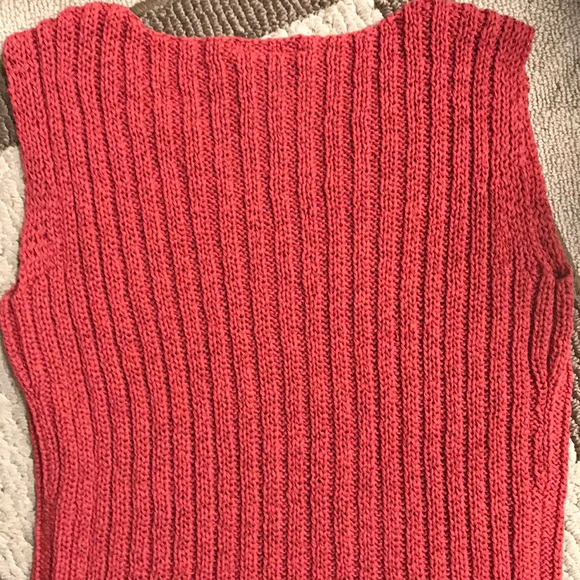 Ladies Talbots Knit Sleeveless Sweater - Picture 5 of 5
